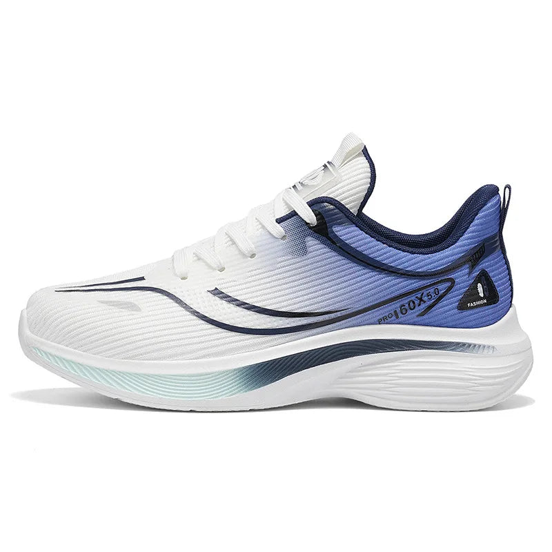 Coconut Men's Shoes Summer New Breathable Mesh for Lace-Up Sneakers Non-Slip Soft-Soled Running Casual Leisure Clunky Shoes