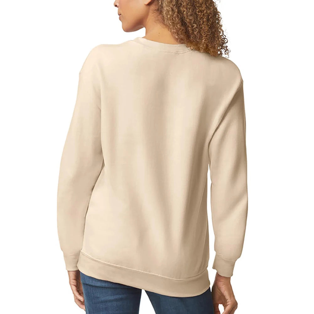 Hot Sale Wholesale 300g 100% Cotton Puff Silk Screen Printing Terry Crewneck Blank Plain Custom Hoodies Women Mens Sweatshirt
