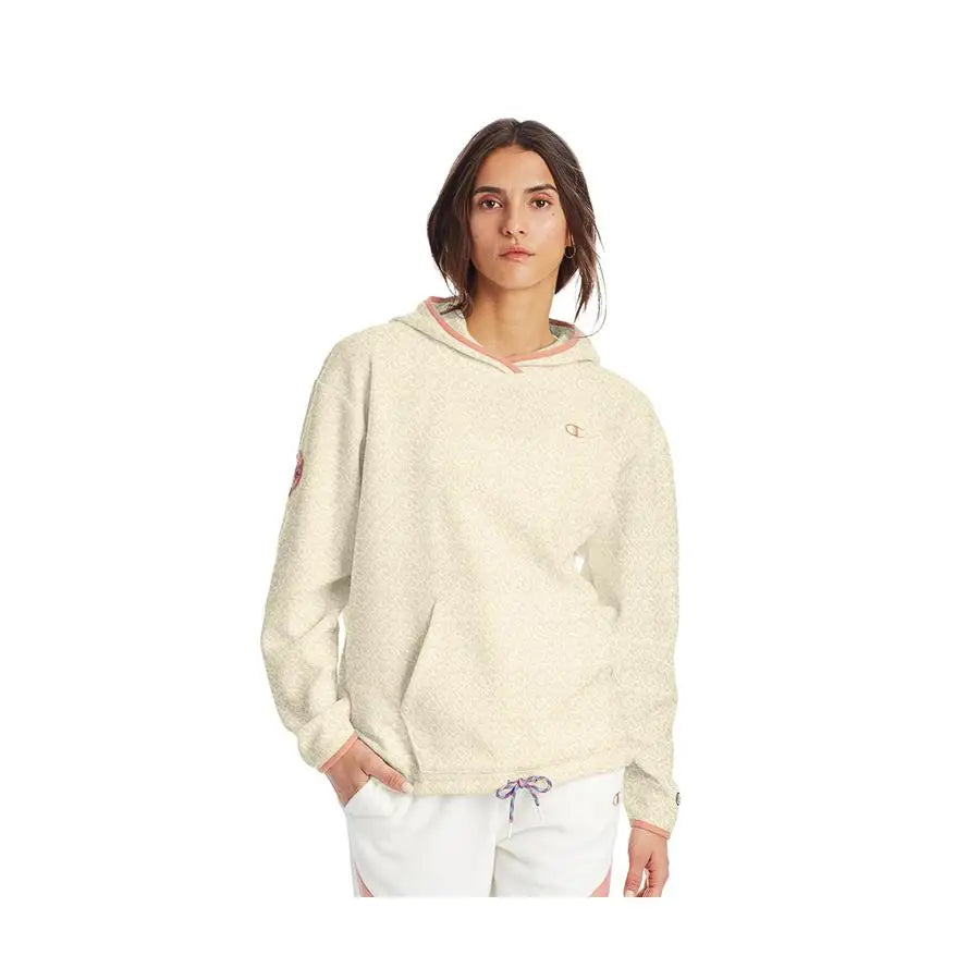 Champion Explorer Fleece Pullover Womens Active Hoodies Color: Chalk White | 100% Authentic