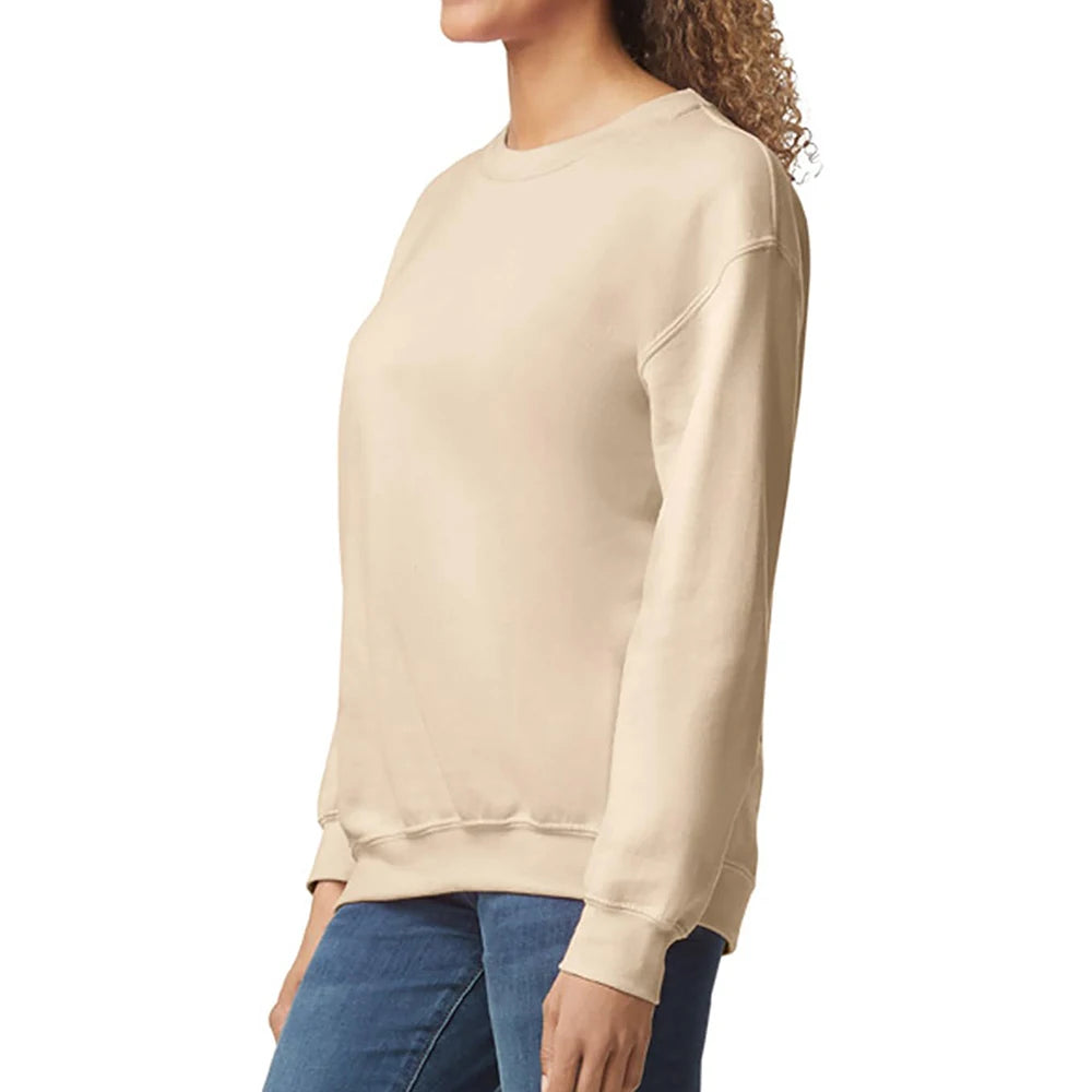 Hot Sale Wholesale 300g 100% Cotton Puff Silk Screen Printing Terry Crewneck Blank Plain Custom Hoodies Women Mens Sweatshirt