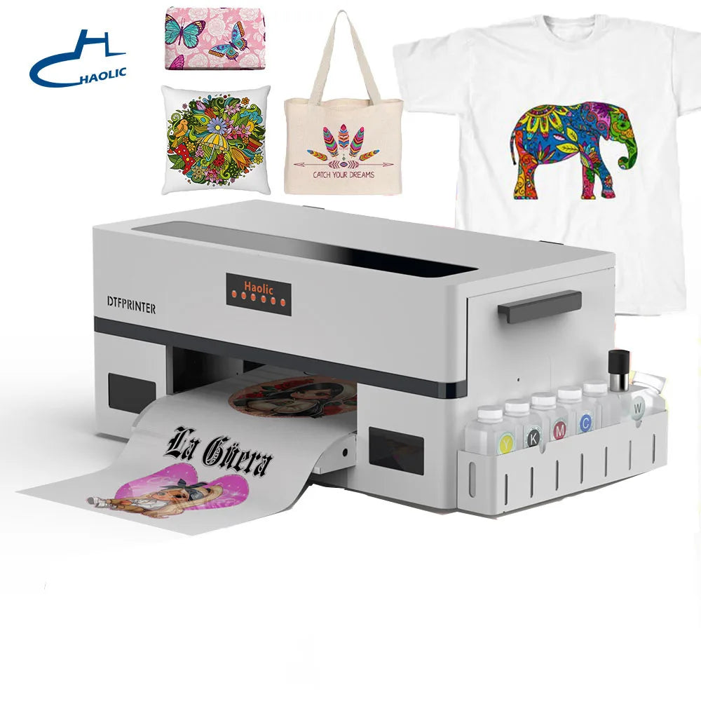 Best Price 13Inch DTF Printing Machine XP600 Printhead 6 Color with 1 Year Warranty Fast Shipping for Hoodies Bags