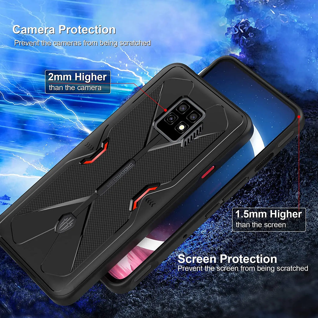 For Red Magic 7 Pro Cases Flexible TPU Cover Anti-Scratches Shockproof Case for Nubia Red Magic 7 Pro Cover Red Magic 7S Pro