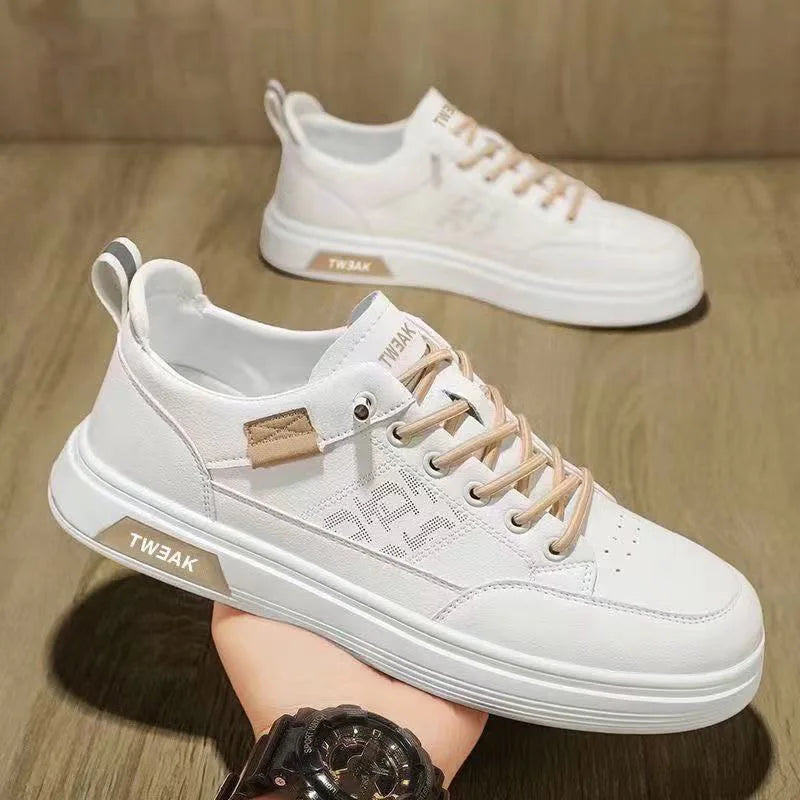 Fashionable Men's Running Shoes Comfortable Breathable Outdoor Casual Sports Shoes Low Top round Toe Thick Heel EVA Insole