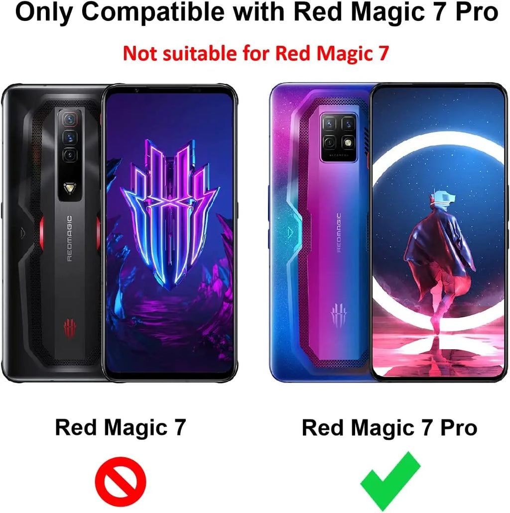 For Red Magic 7 Pro Cases Flexible TPU Cover Anti-Scratches Shockproof Case for Nubia Red Magic 7 Pro Cover Red Magic 7S Pro
