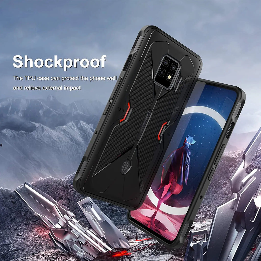 For Red Magic 7 Pro Cases Flexible TPU Cover Anti-Scratches Shockproof Case for Nubia Red Magic 7 Pro Cover Red Magic 7S Pro